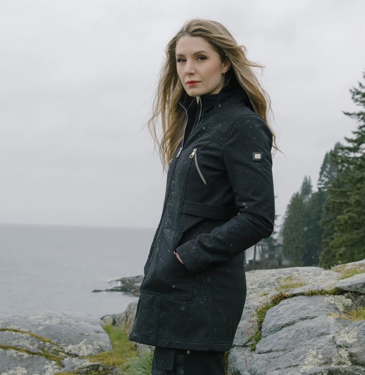 Lauren on hillside